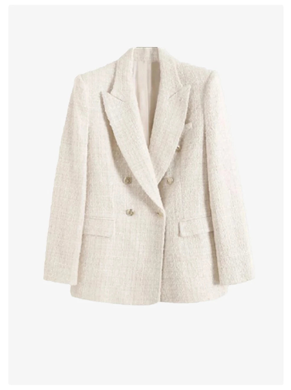 Blazer Tweed alfaiataria - luxo