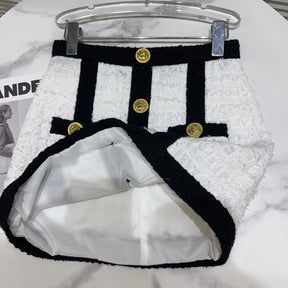 Conjunto Tweed Inverno Alta Costura