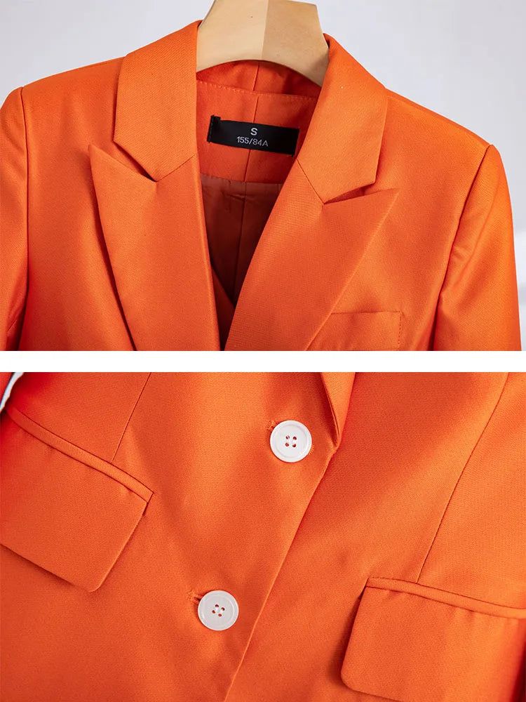 Conjunto Tres Peças Alfaiataria - Colete, Calça e Blazer