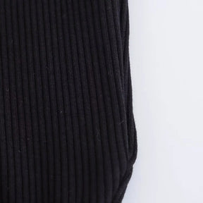 Vestido Longo Estilo Francês  com Cinto Gola Redonda