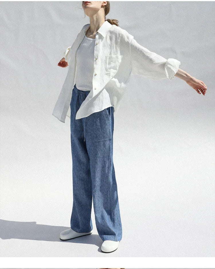 Camisa 100% linho - Novidade