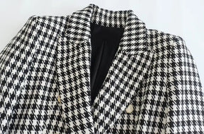 Blazer Xadrez Estruturado