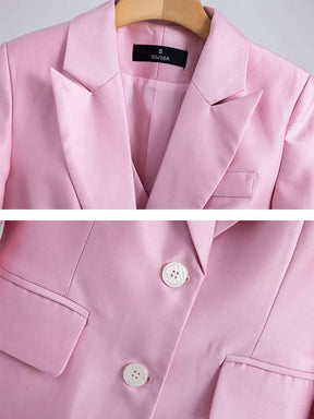 Conjunto Tres Peças Alfaiataria - Colete, Calça e Blazer