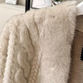 Sobretudo Blusão Tricô Super Quente