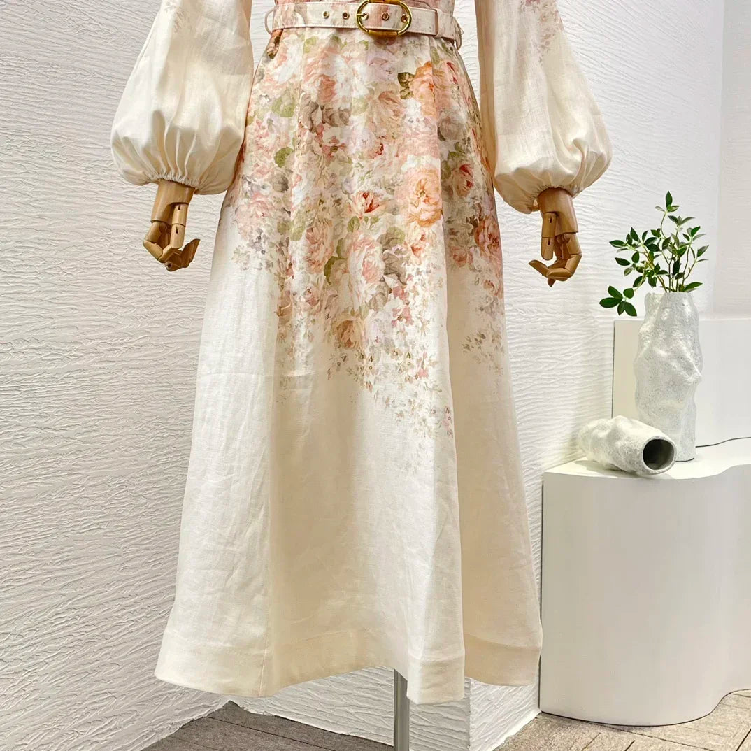 Vestido Luxo ALEMAiS 100% Linho puro