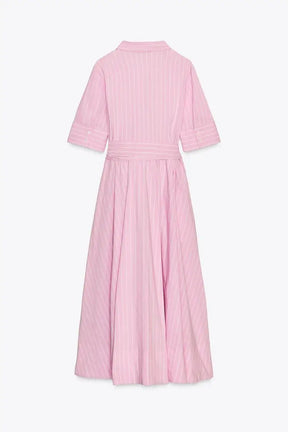 Vestido Belle com Laço na Cintura - Elegância e Sofisticação