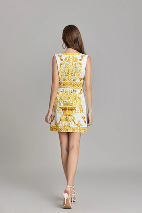 Vestido DG alfaiataria elegante - Novidade