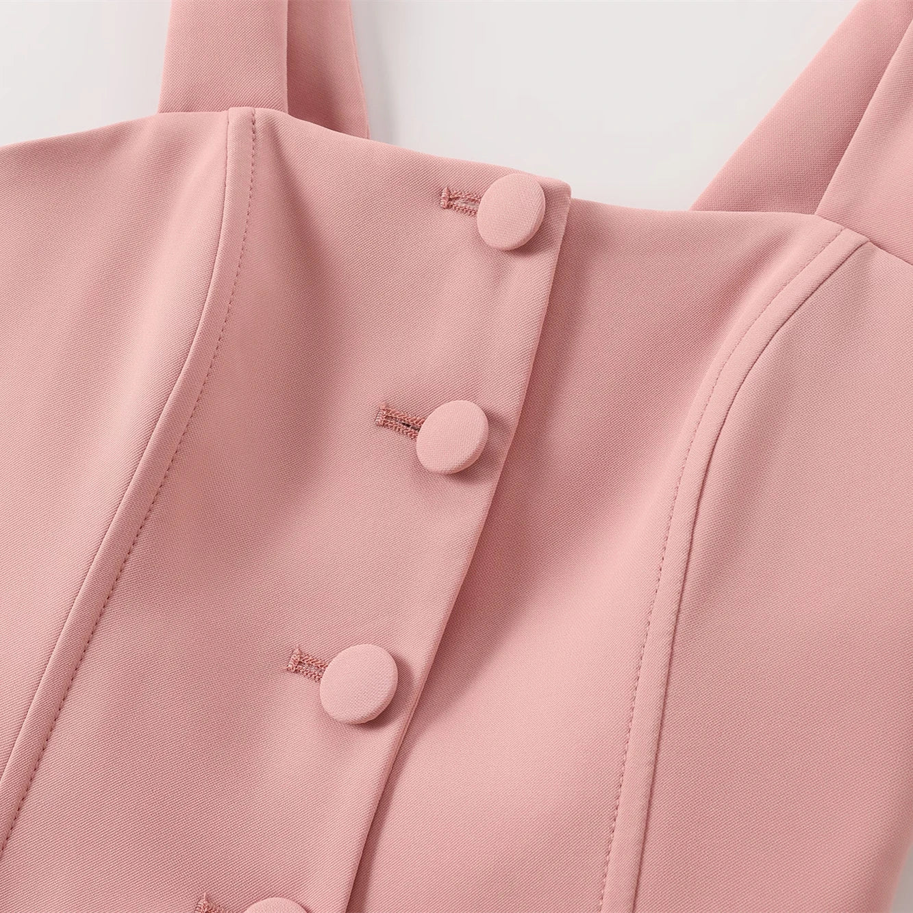 Conjunto Feminino 3 Peças: Blazer, Colete Corset e Short Saia de Cintura Alta