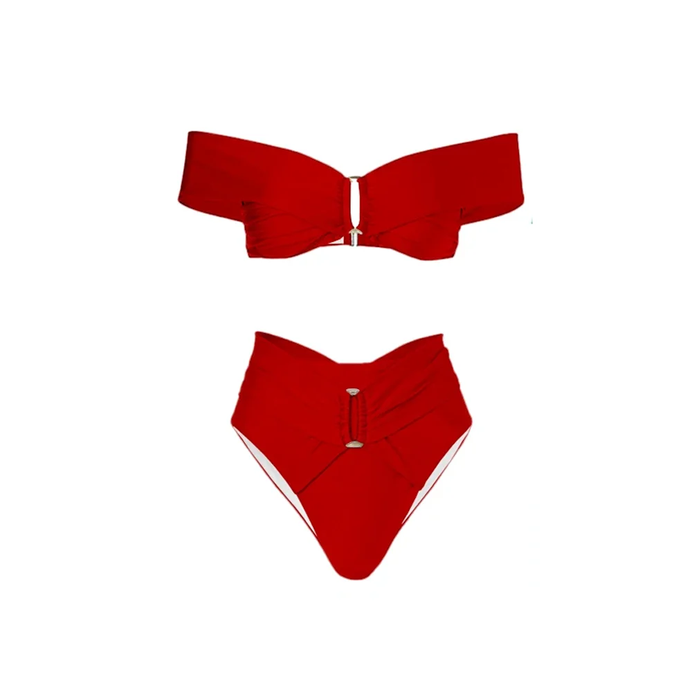 Conjunto 3 Peças - Biquini + Saia - Elegância