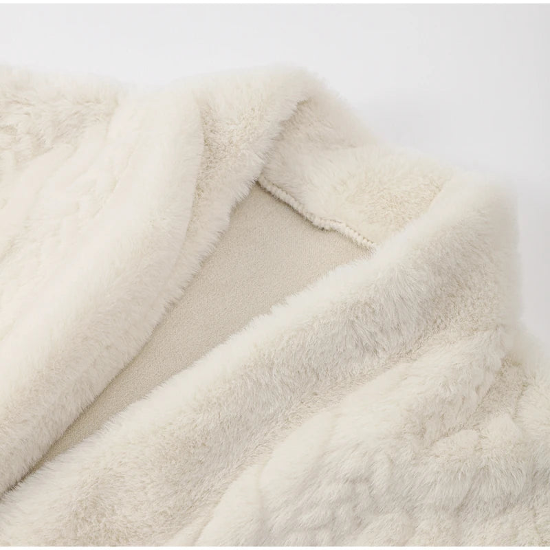 Sobretudo Blusão Tricô Super Quente