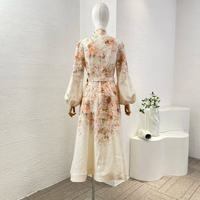 Vestido Luxo ALEMAiS 100% Linho puro