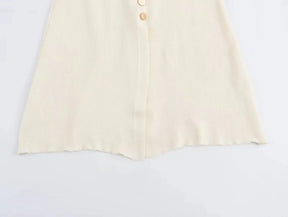 Vestido Midi Tricô modal