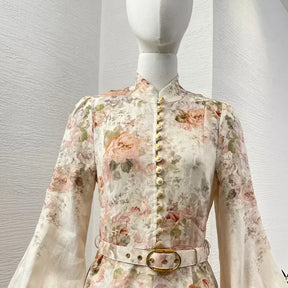 Vestido Luxo ALEMAiS 100% Linho puro