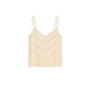 Blusa de Alças Finas com Caimento Reto e Acabamento Delicado – Leve, Moderna e Versátil