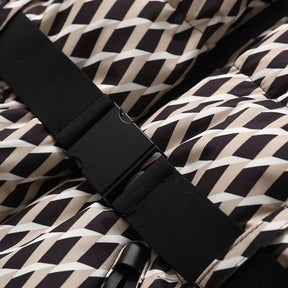 Parka Feminina com Cinto e Gola Alta – Luxo e Conforto para o Inverno