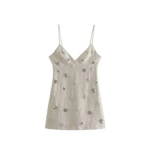 Vestido Linho bordado - Novidade