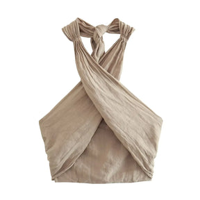 Conjunto Regata com Gola Halter - Elegância e Conforto em um Conjunto Sofisticado