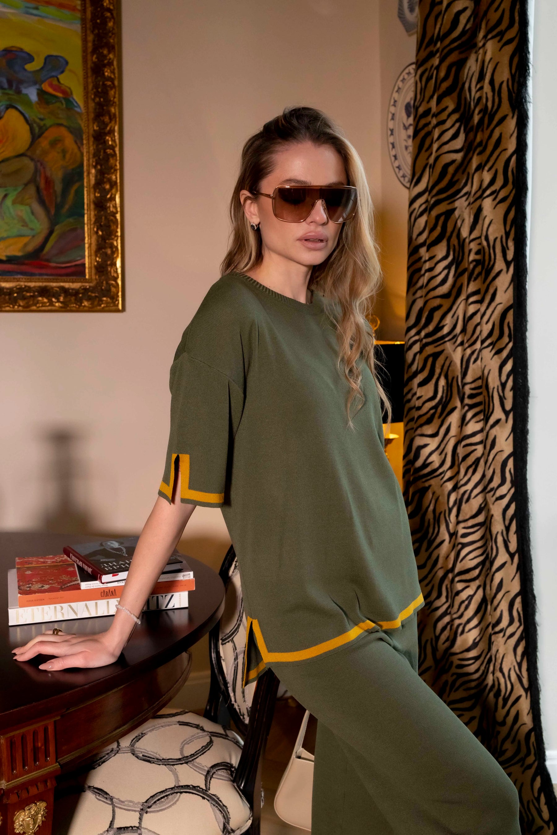 Conjunto Tricô Confort Elegante