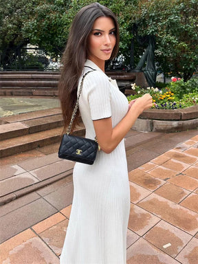 Vestido Tricô Confort
