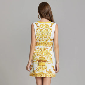 Vestido DG alfaiataria elegante - Novidade