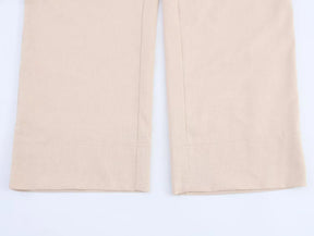Conjunto Alfaiataria Moderna – Blazer com Botões Duplos e Calça Wide Leg