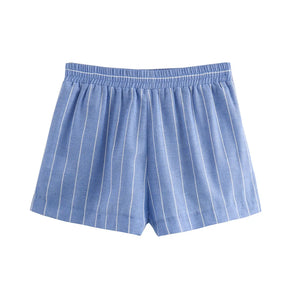 Conjunto camisa e shorts Listrado - Novidade