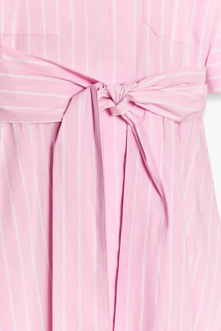 Vestido Belle com Laço na Cintura - Elegância e Sofisticação