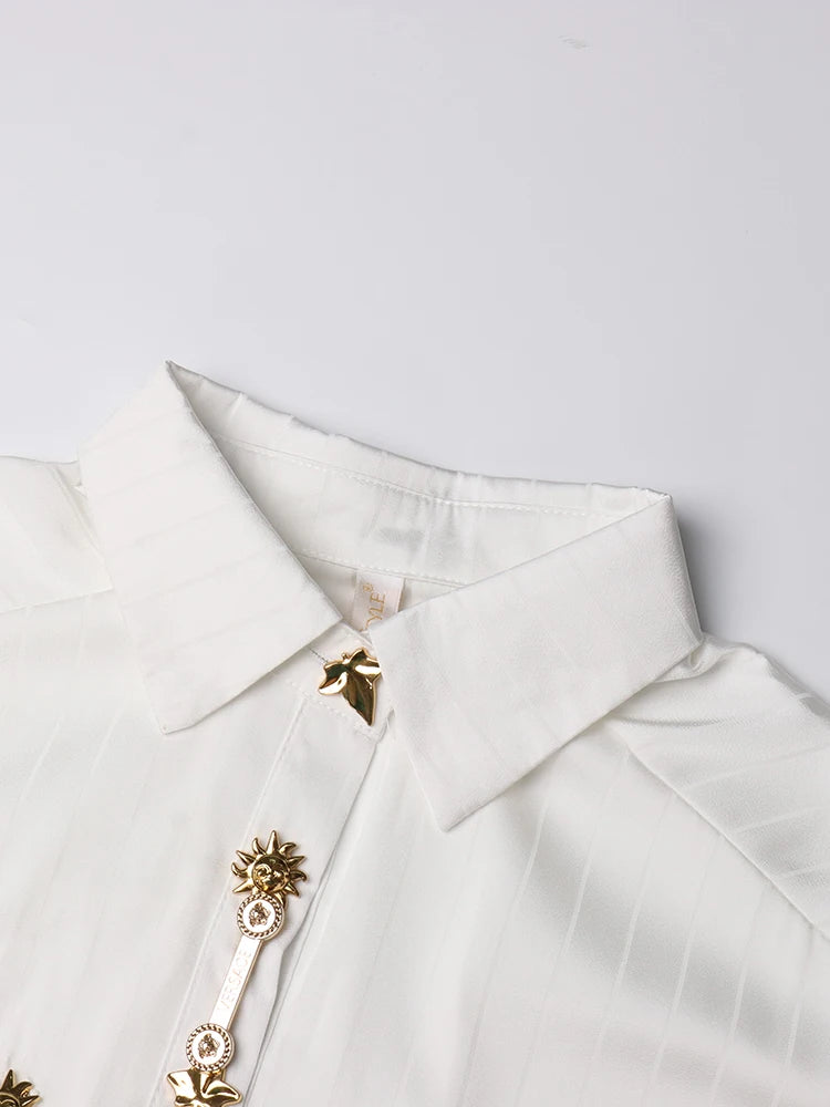 Camisa Com detalhes - Alta Moda