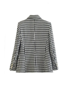 Blazer Xadrez Estruturado