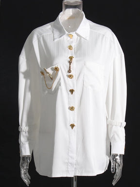 Camisa Com detalhes - Alta Moda