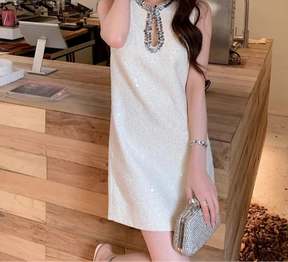 Vestido Luxo Bordado - Novidade