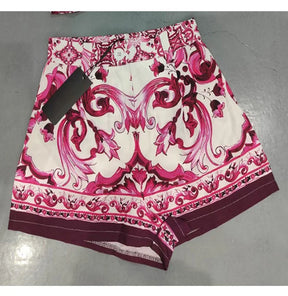 Conjunto Estampa  DG - shorts e top elegante