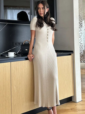 Vestido Tricô Confort