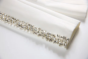 Conjunto Luxo Office - bordado com cristais