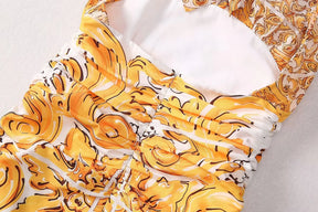 Vestido Midi Luxo – Elegante e Sofisticado