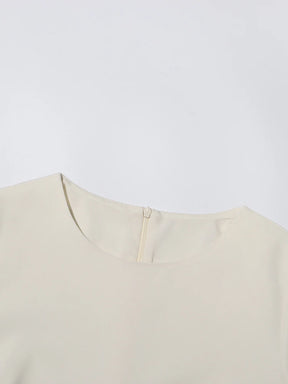 Vestido Com flores Bolso - Luxo