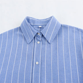 Conjunto camisa e shorts Listrado - Novidade