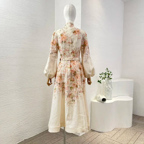 Vestido Luxo ALEMAiS 100% Linho puro