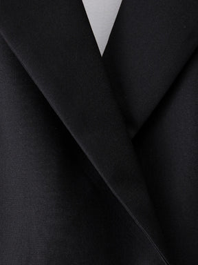 Vestido Com Laço Costas - Estruturado Alfaiataria