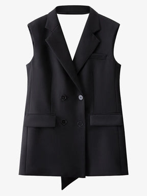 Vestido Com Laço Costas - Estruturado Alfaiataria