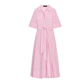 Vestido Belle com Laço na Cintura - Elegância e Sofisticação